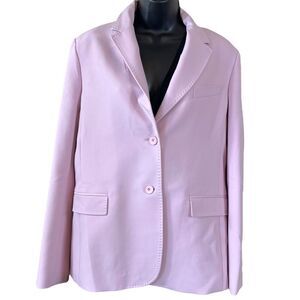 Weekend MaxMara Pink Marco Double Button Blazer Jacket
